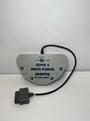 PERFORMANCE SUPER NINTENDO SNES SUPER 5-PLAY CONTROLLER MULTI-TAP ADAPTER