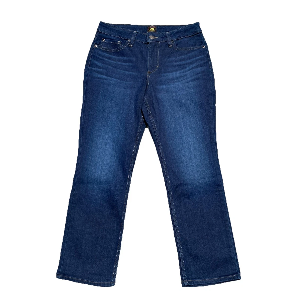 Jeans Femme Flavour Taille 16 - Coupe Relaxed/straight, Bleu, Occasion Très Bon état