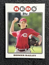 HOMER BAILEY #570 2008 Topps Baseball QTY Cincinnati Reds