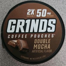 Double Mocha Container of Coffee Grinds Coffee as Seen on Shark Tank New