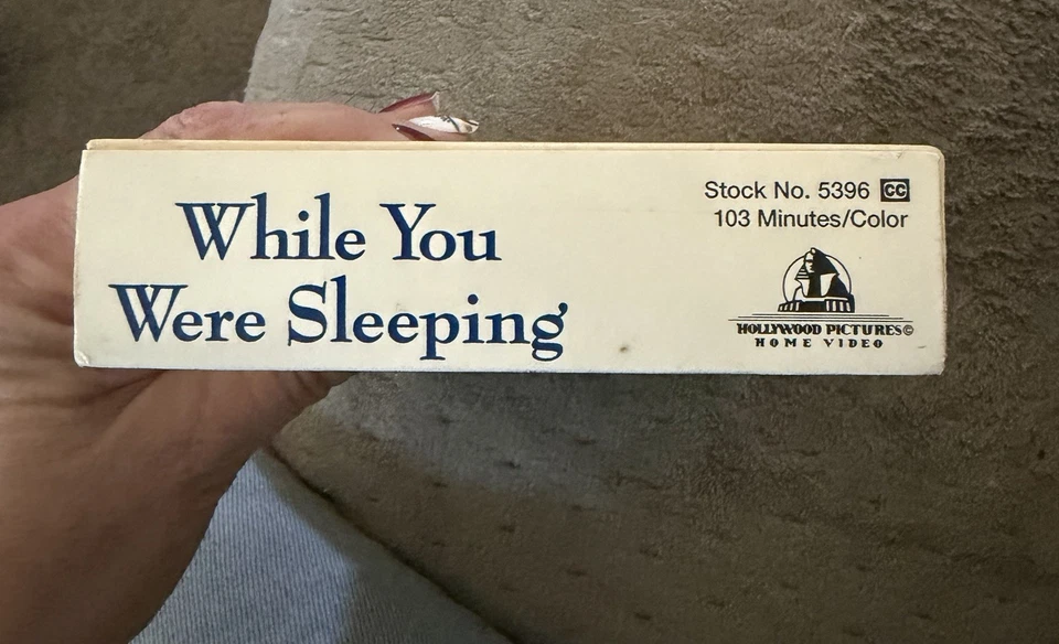 Vintage 1995 VHS Movie While You Were Sleeping- Sandra Bullock And Bill Pullman - Image 4 of 4