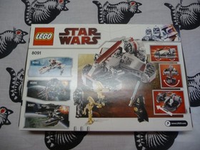 LEGO set 8091 STAR WARS Republic Swamp Speeder Retired NEW sealed Box 5 figures