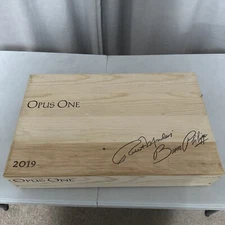🍇🍷 2019 Opus One 6 Bottle Wood Case Robert Mondavi Owc🍷🍇