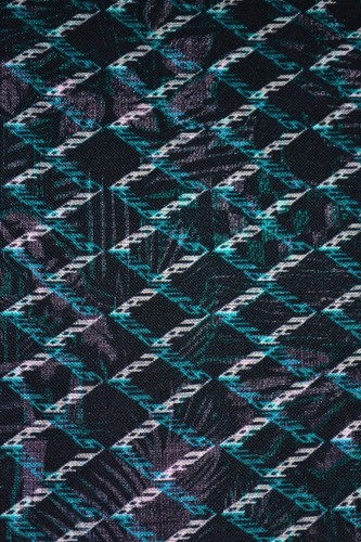 Paul Smith Mainline Tubular Woodcut Chile Print Scarf Silk/Wool Brand New - Picture 5 of 7