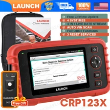 LAUNCH CRP123X Elite Car OBD2 Scanner Code Reader Engine ABS SRS Diagnostic Tool