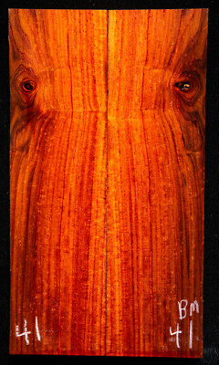 Burmese Rosewood #41 Knife Scales 7.5''x 2.1''x 7/16'' see 100 woods in my store