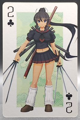 Homura Kurokamiページ Homura Senran Kagura Playing Card Japanese Maruvelous 2014 Club 2