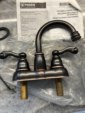 Moen 84003BRB Brantford Oil Rubbed Bronze Two-Handle High Arc Bathroom Faucet