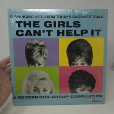 GIRLS CAN'T HELP IT Various Artists RHINO LP VG+ In Shrink 1984