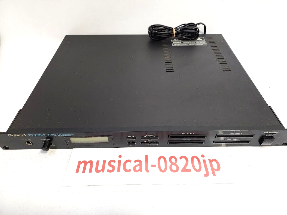 『ポール８m』roudon ROLAND R-8M Total Percussion Sound Module composer | eBay