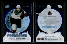 2023-24 Upper Deck Ice Premieres Rookie Blue #151 Michael Kesselring /799