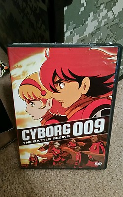 Cyborg 009 - The Battle Begins DVD w/Insert Rare OOP