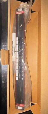 PASS & SEYMOUR 12845-C5E 12-PORT CAT 5E UNIVERSAL WIRING RACK-MOUNT PATCH PANEL