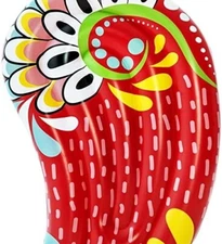 H2OGo! Inflatable Flirty Fiesta Pepper Pool/Water/Beach Float 6'5"x39" NEW inBox
