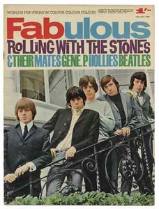 Fabulous Magazine 11 July 1964 Rolling Stones Brian Jones Mick Jagger Hollies