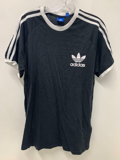 adidas retro 3 stripe t shirt