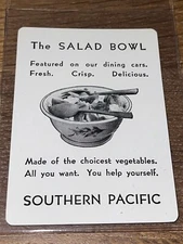 Vintage Antique 1906 U.S. Playing Card Co. “THE SALAD BOWL”, Playing Card RARE