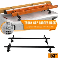 53" Truck Cap Topper Rack Ladder Roof Rack for Ford Transit Connect,RAM,Nissan..