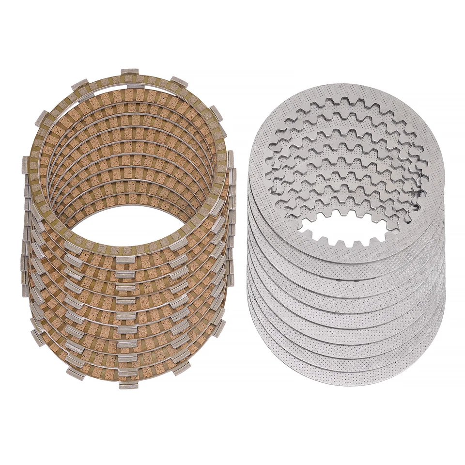 19Pcs Clutch Plates Kit 13088-0031 for Kawasaki ZG1400 Concours 14 GTR1400 08-17 Foto 3 de 4