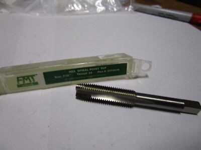 7/16''-20 HSS 3 Flute H3 Spiral Point Plug Tap