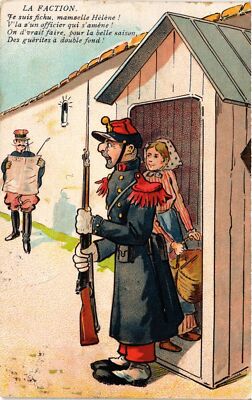 CPA MILITAIRE La Faction-Je suis fichu (315936)