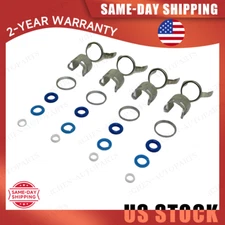 4Pcs Fuel Injector O-ring Seal Repair Kit For AUDI VW 2.0TFSI 06D998907