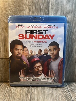 First Sunday Blu-Ray Brand New Sealed Ice Cube Katt Williams Tracy Morgan
