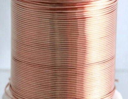 Carrete de alambre de cobre desnudo calibre 18 1 lb (199 pies) diámetro 0,040 Foto 3 de 3