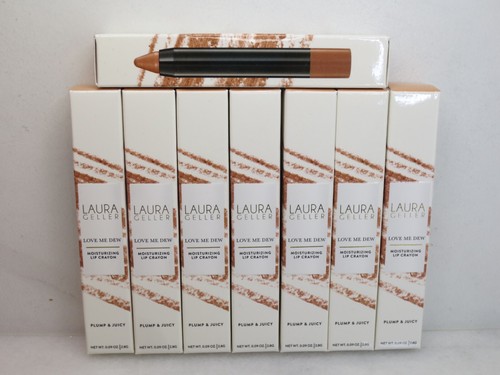 LAURA GELLER LOVE ME DEW MOISTURIZING LIP CRAYON MAEBERRIE 0.09 OZ NWB LOT OF 8 - 第 1/4 張圖片