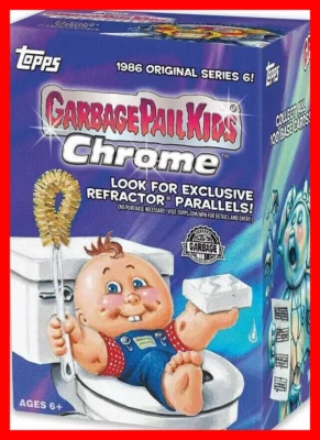 Topps Box Garbage Pail Kids Chrome Series 6 Blaster Box Boite 2023 Les Crados