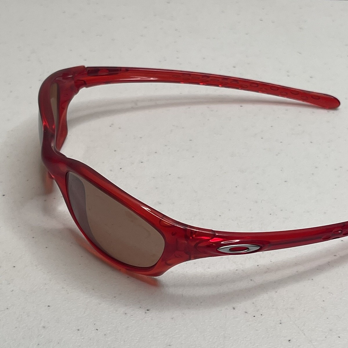Oakley Fives 2.0 Crystal Red Frame VR28 Black Iridium Lens