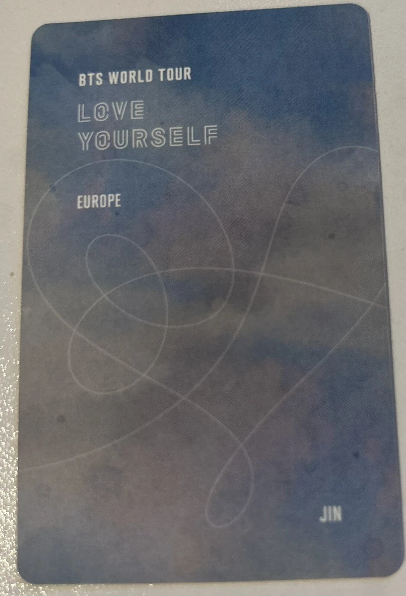 Love Yourself Europe BTS ジン トレカ-