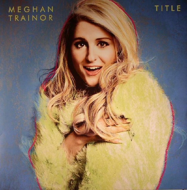 Meghan Trainor Title White Vinyl LP Poster Download 2015 for sale