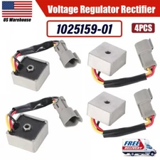 4pcs Voltage Regulator Rectifier 1025159-01 For Club Car Precedent Gas Golf 04+