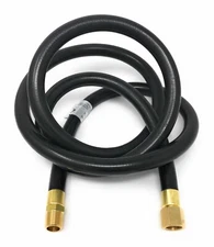 6' LP Propane Gas Hose Assembly 3/8" Female Flare x 3/8" Male NPT Low Pressure