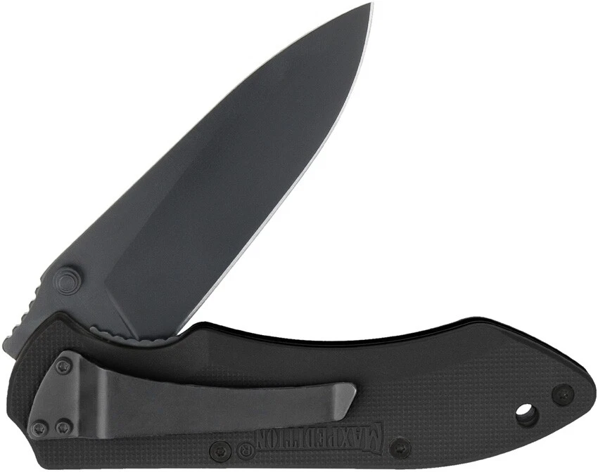 Cuchillo Plegable Maxpedition Ferox Liner 3.25" 5Cr13 Hoja de Acero Negro Mango de Nylon Foto 2 de 3