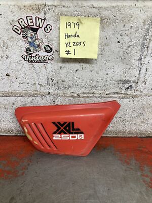 1979 Honda Xl250s Xl 250 Side Cover | eBay
