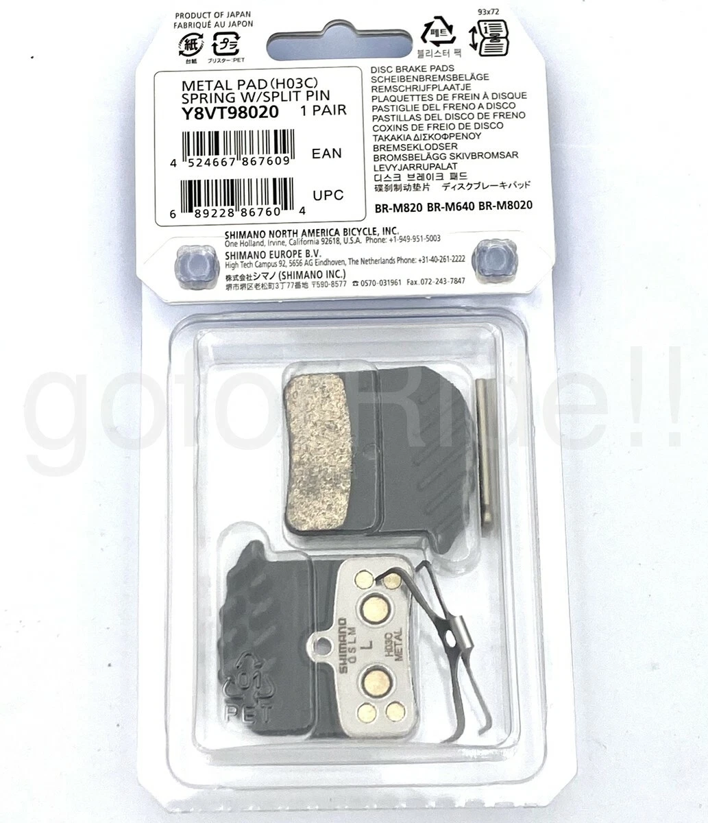 Xt m8020 brake best sale pads