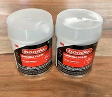 Bondo Body Filler, Original Formula for Fast, Easy Repair & Restoration 2 PACK
