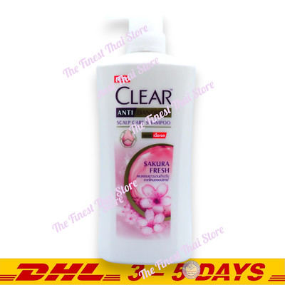 CLEAR Sakura Fresh Anti-dandruff Scalp Care Shampoo 600ml | eBay