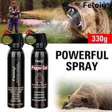 2 Pack Feloiy Bear Spray Repellent Bear Deterrent 11oz Made in USA