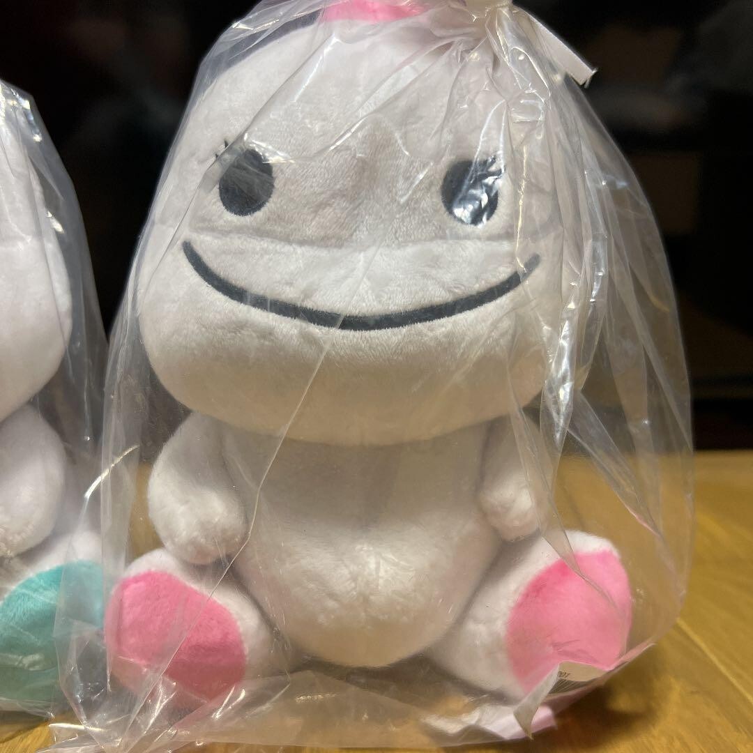 Bigo Live Plush Bi Go Official Dinosaur Blue Boy & Pink Girl