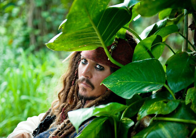 A4 Captain Jack Sparrow Poster (brandneu)