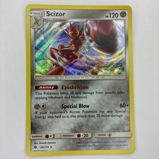 Scizor Reverse Holo SM - Lost Thunder LP Pokemon 126/214
