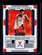 2020-21 Panini Contenders Draft Picks - Winning Tickets De'Andre Hunter #2 BK13