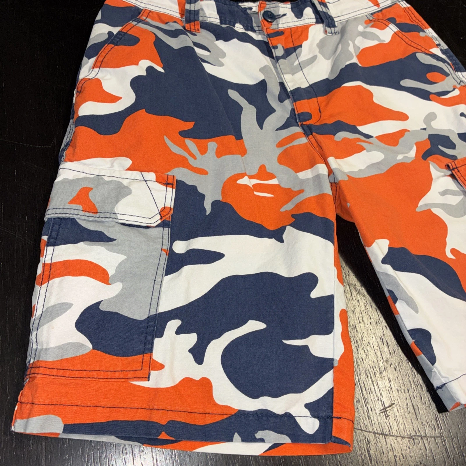 football Team Apparel Men’s Denver Camo Cargo Shorts Multicolor