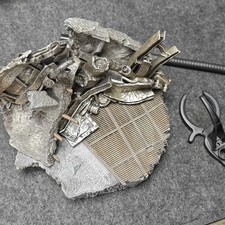 Hot Toys Iron Man 1/6 Mark XLVI Diorama Base Stand Captain America Civil War New