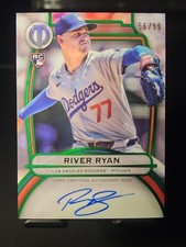 2025 Topps Tribute - Tribute Auto River Ryan #TA-RR / Green /99 (AU, RC)