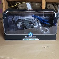 McFarlane Toys DC Multiverse Batman & Batcycle The Flash 7in Action Figure