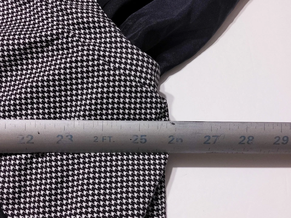 Vintage FOOTJOY Dryjoys Full Zip Convertible Golf Jacket Black Checks Men's XL - Image 4 of 4